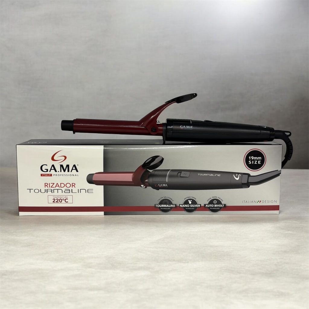 Tenaza GAMA RG-STD-N 19mm profesional para rizos y ondas perfectas