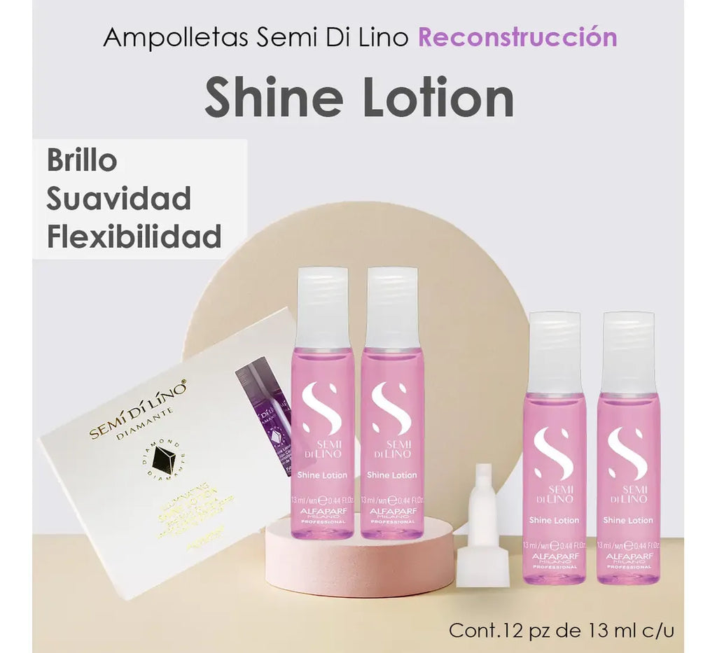 AMPOLLETA LILA SDL SUBLIME SHINE LOTION 12X13ML