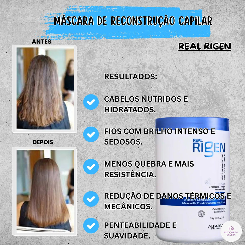 Mascarilla Nutritiva Real Rigen Alfaparf para Cabello Seco 1 kg