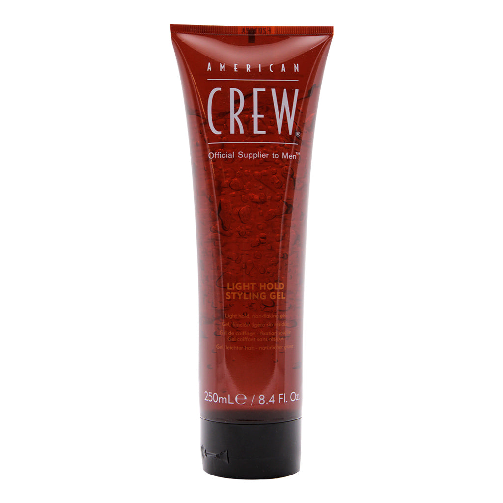 Gel American Crew Light Hold Styling Gel 250ml Fijación Ligera Brillo Hombre