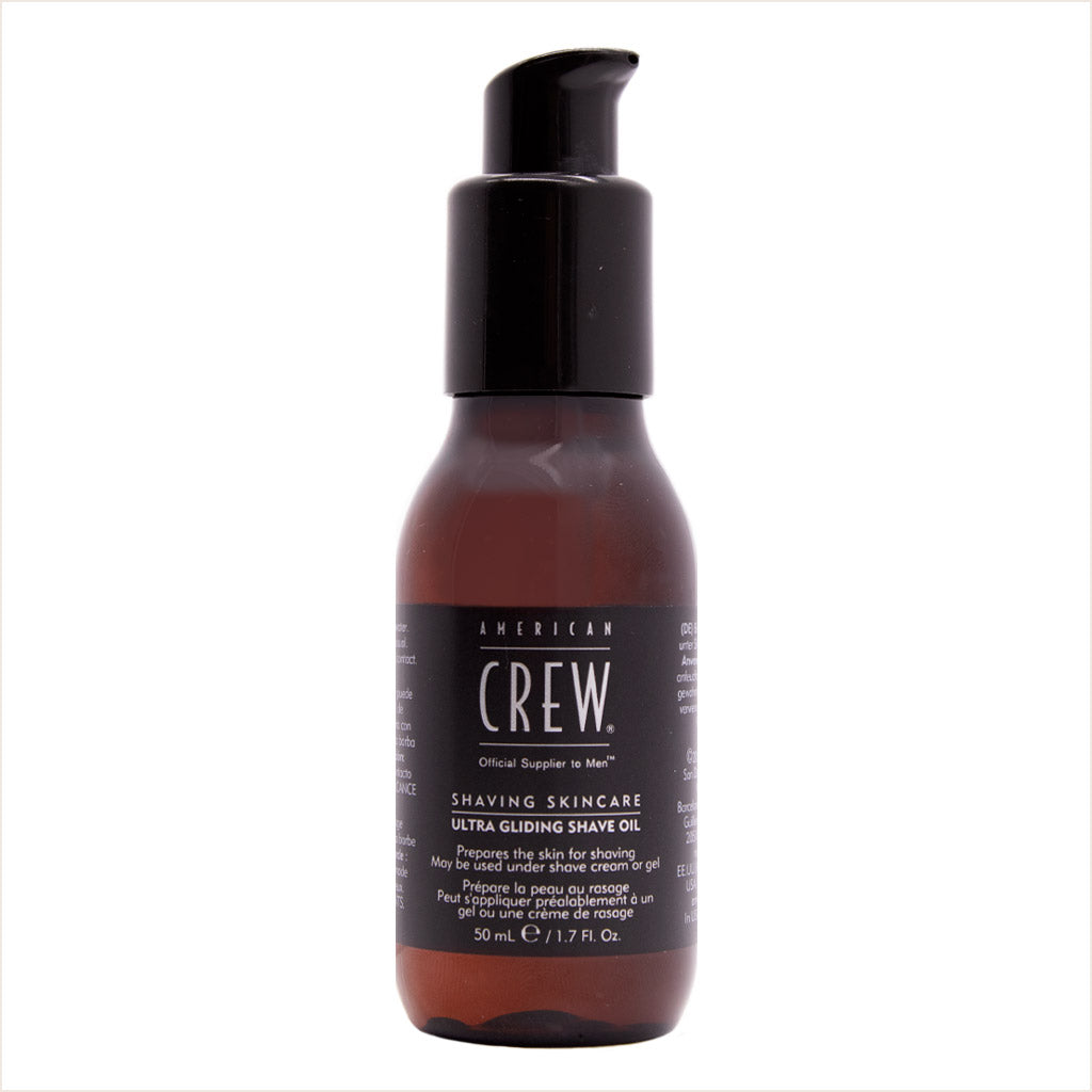 Aceite American Crew Ultra Gliding Shave Oil 50ml Pre Afeitado Barbería
