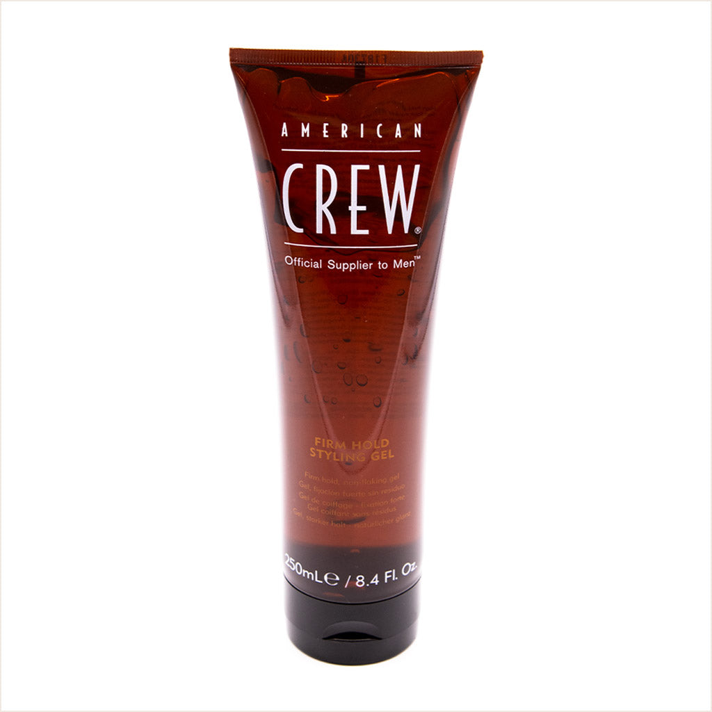 Gel American Crew Firm Hold Styling Gel 250ml Fijación Fuerte Sin Descamacion