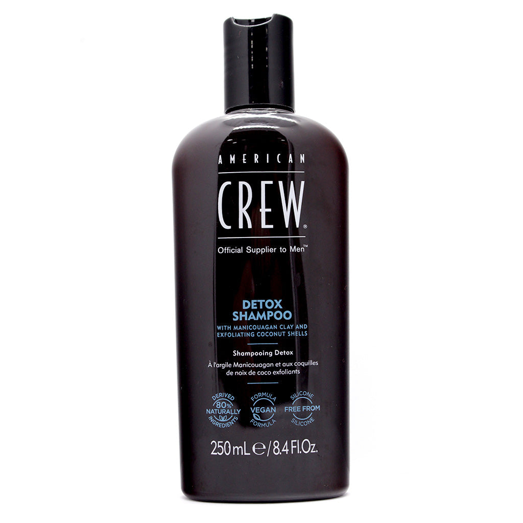 Shampoo American Crew Detox 250ml Limpieza Profunda Exfoliante Hombre