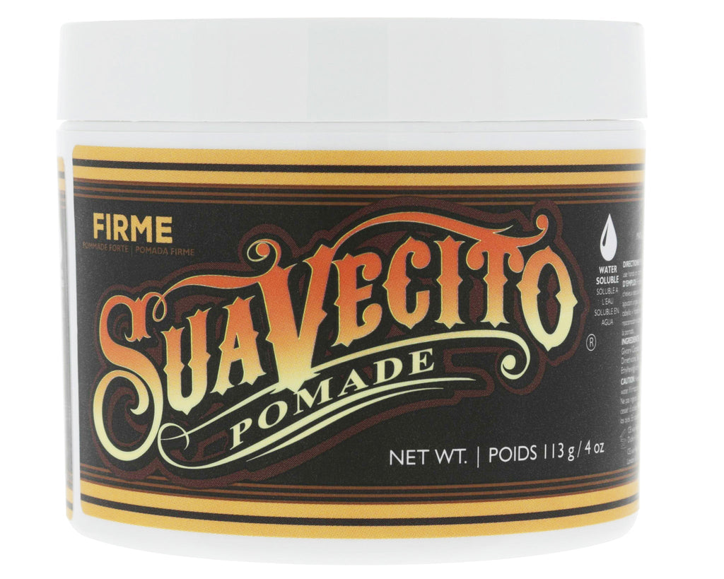 Pomada Suavecito Firme 113g fijación extrema para barberos profesionales México
