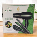 Combo Avocado Bora Elegance con cepillo GAMA para nutrición y desenredado del cabello