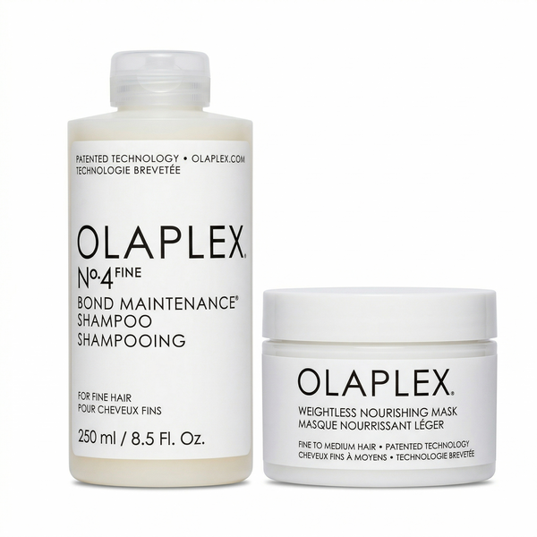 OLAPLEX FINE HAIR CARE DUO - SHAMPOO & WEIGHTLESS MASK