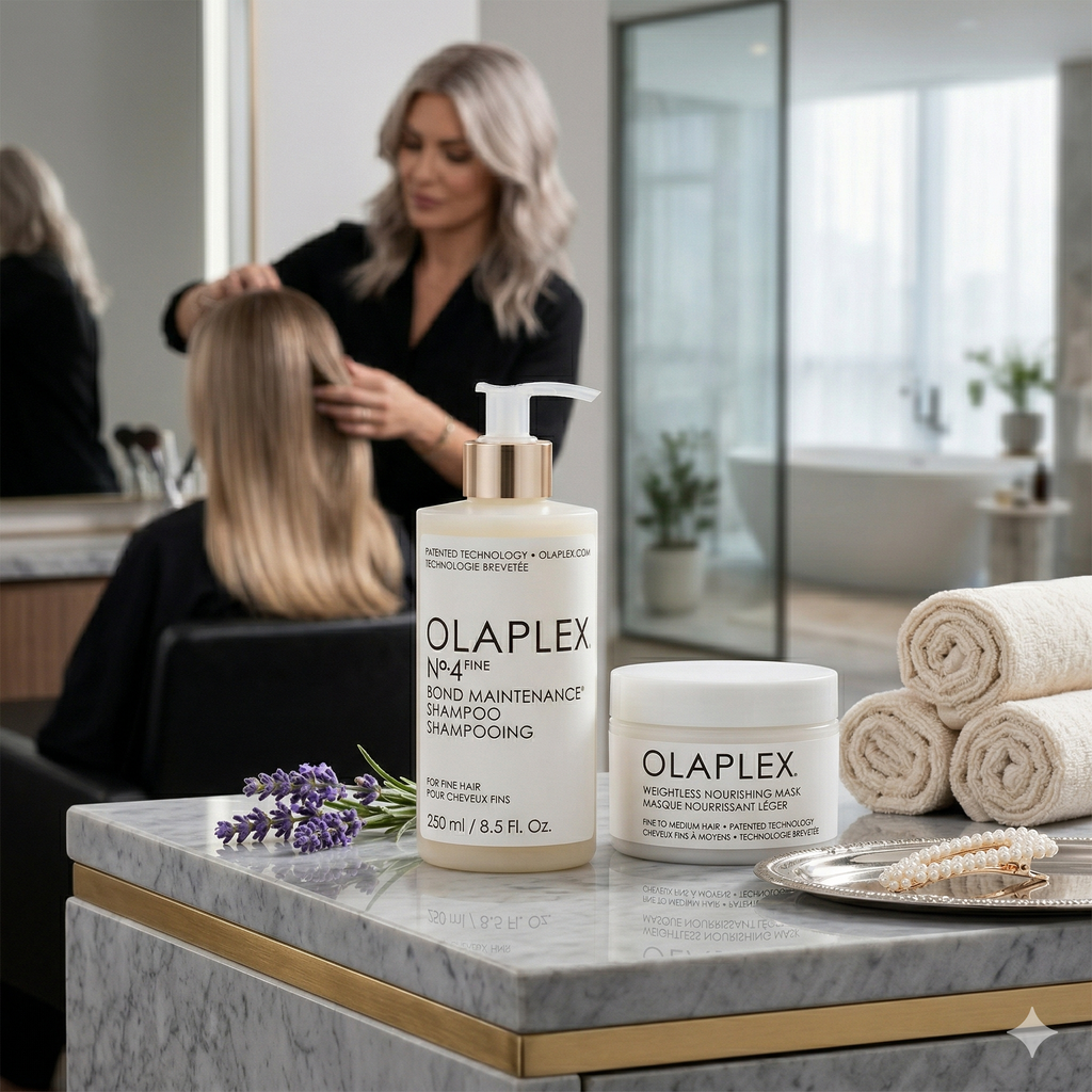 OLAPLEX FINE HAIR CARE DUO - SHAMPOO & WEIGHTLESS MASK