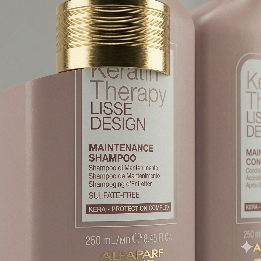 ALFAPARF KERATIN THERAPY LISSE DESIGN DUO - SHAMPOO & CONDITIONER MAINTENANCE