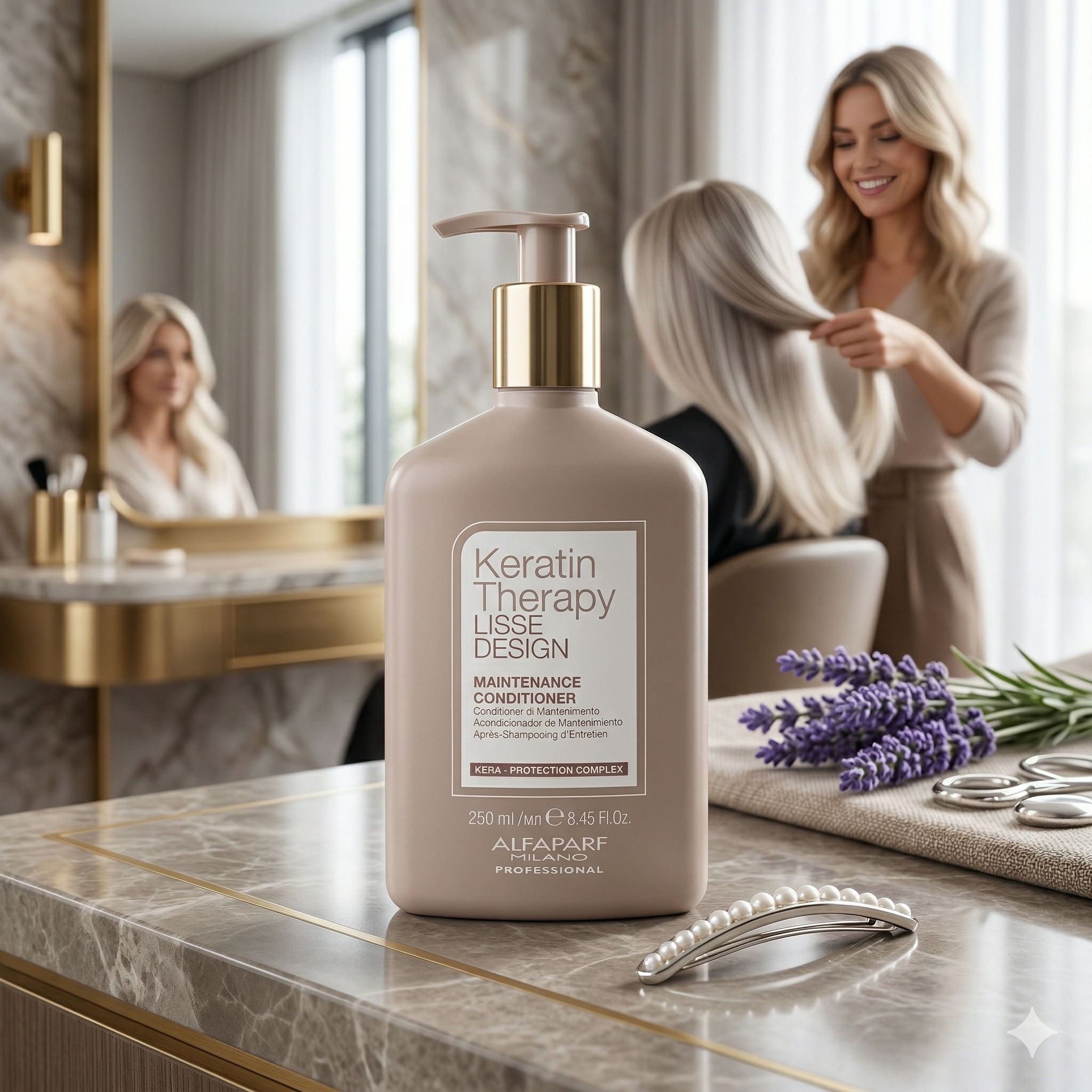ALFAPARF KERATIN THERAPY LISSE DESIGN MAINTENANCE CONDITIONER 250ML