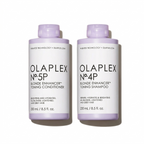 Olaplex No. 4P & No. 5P Duo: Sistema Perfeccionador para Rubios e Iluminación Instantánea