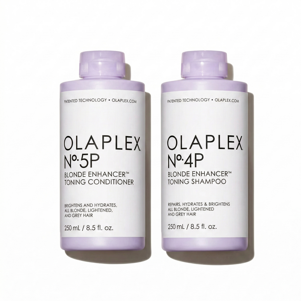 Olaplex No. 4P & No. 5P Duo: Sistema Perfeccionador para Rubios e Iluminación Instantánea