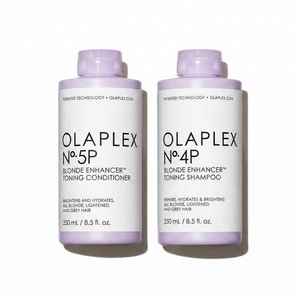 Olaplex No. 4P & No. 5P Duo: Sistema Perfeccionador para Rubios e Iluminación Instantánea