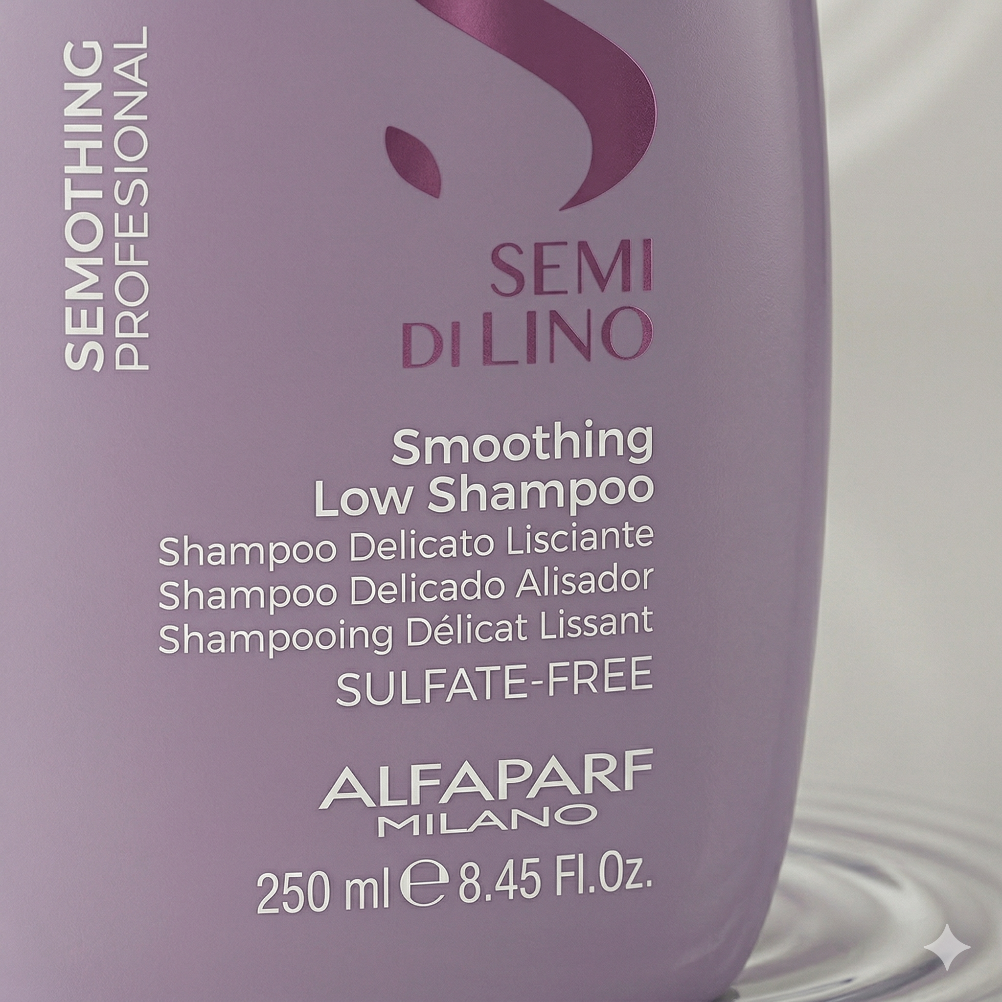 ALFAPARF SEMI DI LINO SMOOTHING DUO - LOW SHAMPOO & SMOOTHING MASK