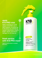 Bruma K18 Professional Molecular Repair Mist 150ml Pre-Servicio Salon Profesional