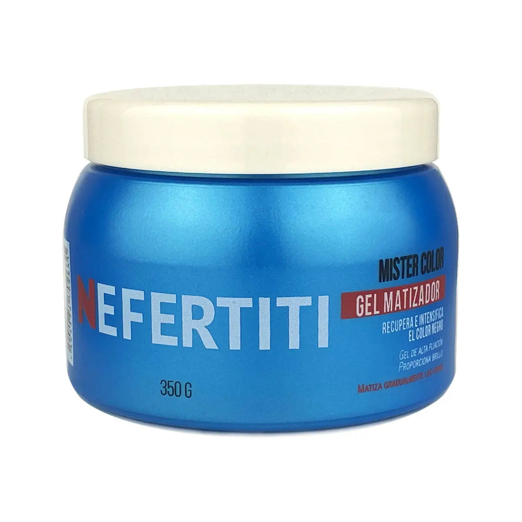 Gel Matizador Mister Color Nefertiti 350gr para neutralizar tonos naranjas y amarillos en cabello profesional