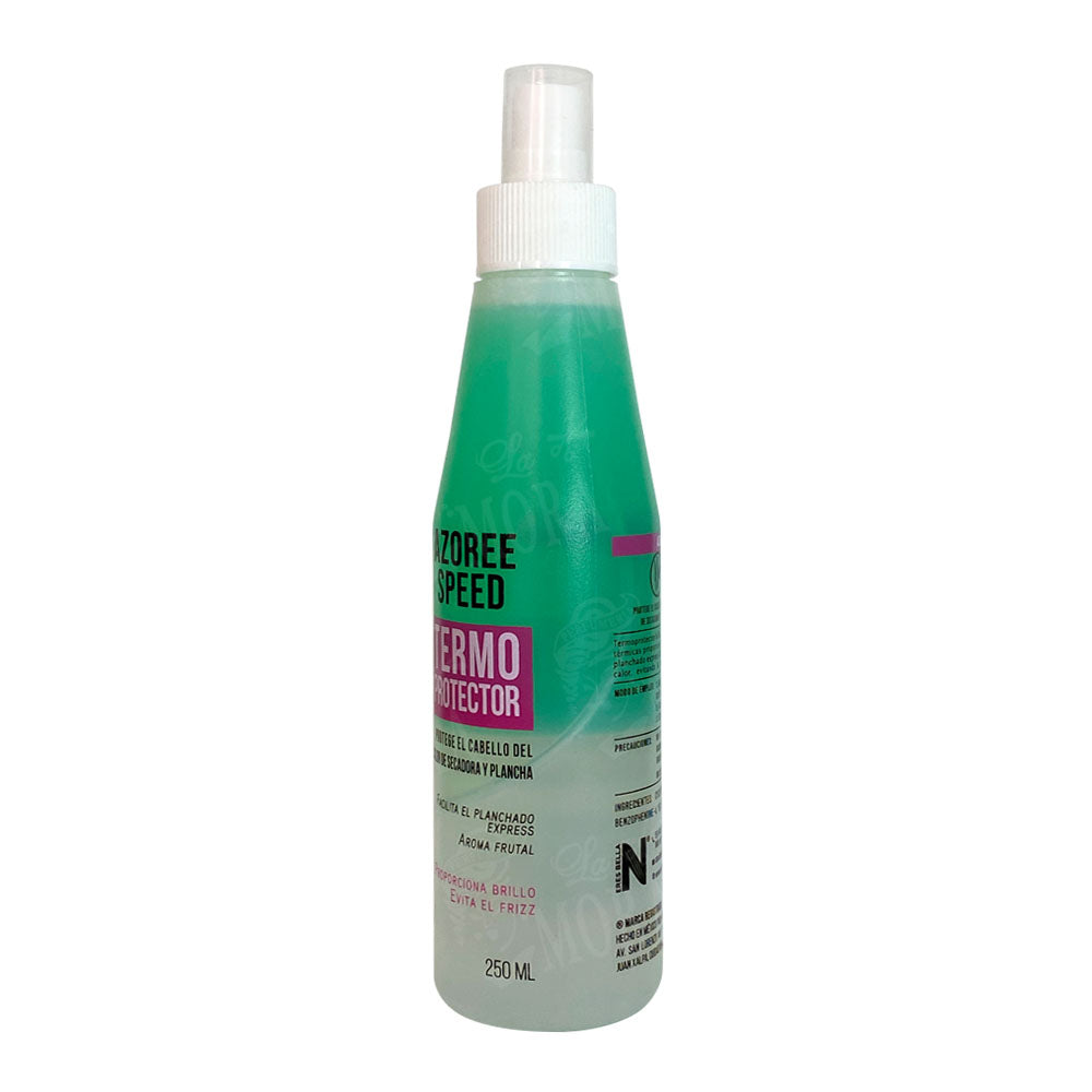 Azoree Speed 250ml Nefertiti acelerador de secado con protección térmica para salones profesionales
