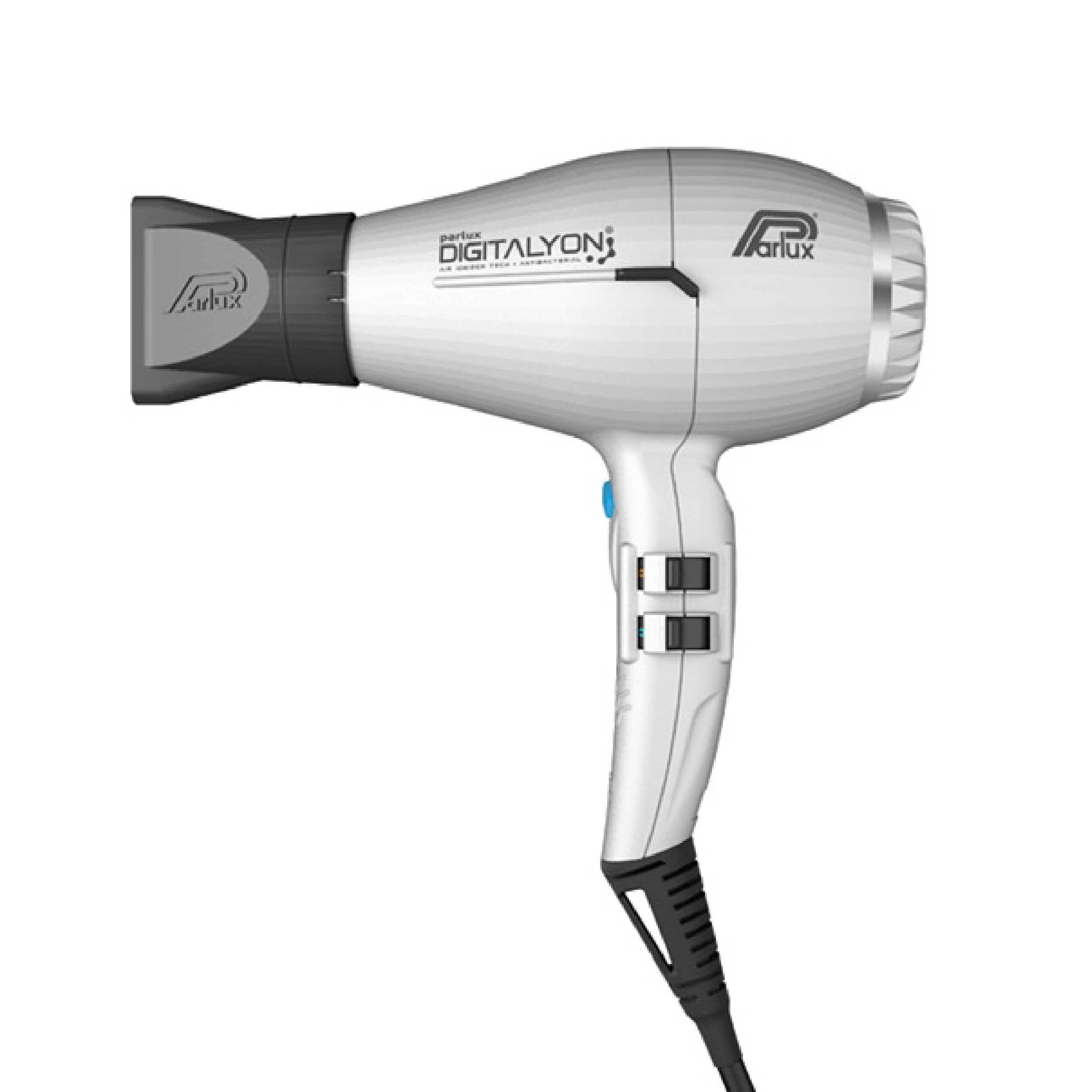 Pack Secadora Parlux Digitalyon Silver Profesional Salón Motor Digital 2400W