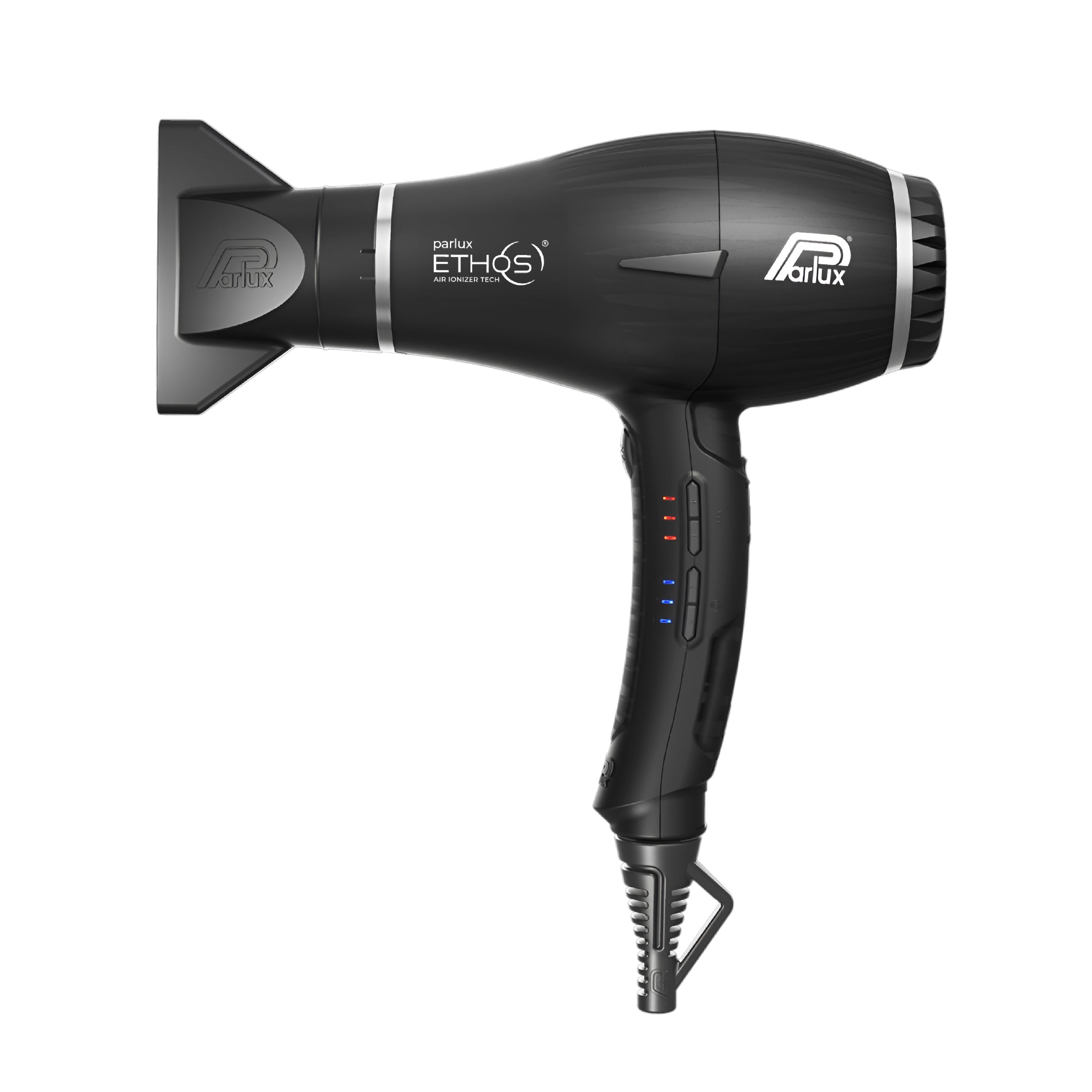 Pack Secadora Parlux Ethos Black con Difusor Profesional Digital 2300W Salón