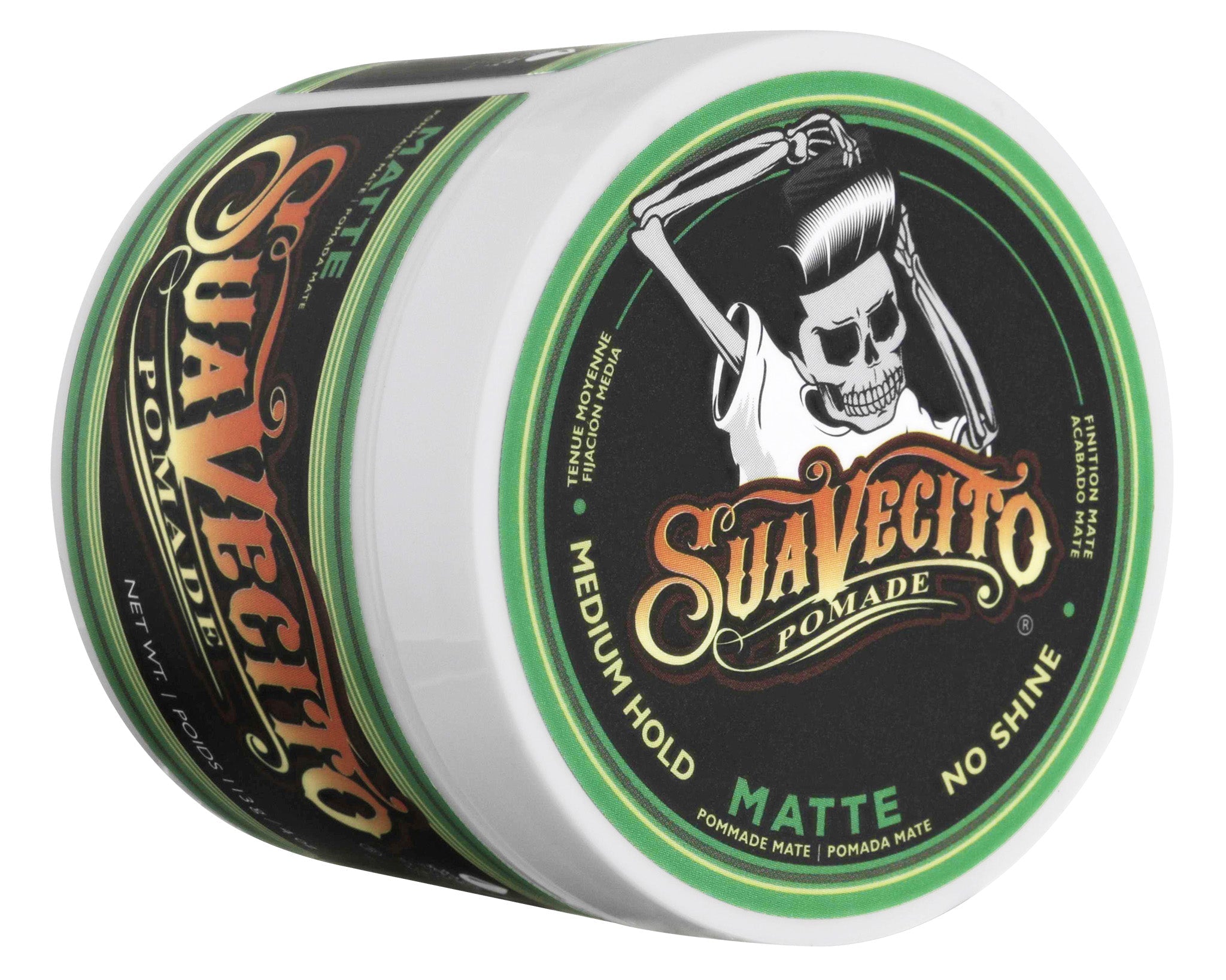 Suavecito Pomada Matte 907g para barbería - acabado mate profesional