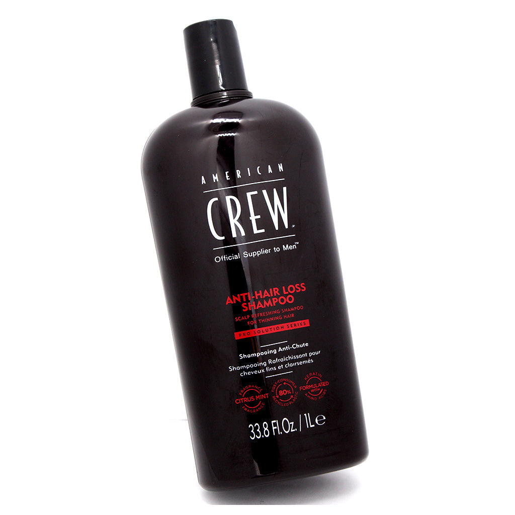 Shampoo American Crew Anti Hair Loss 1 Litro Caída Cabello Salon Barbería