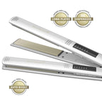 Plancha para cabello GAMA Elegance STD Quinoa con placas de cerámica y tecnología iónica