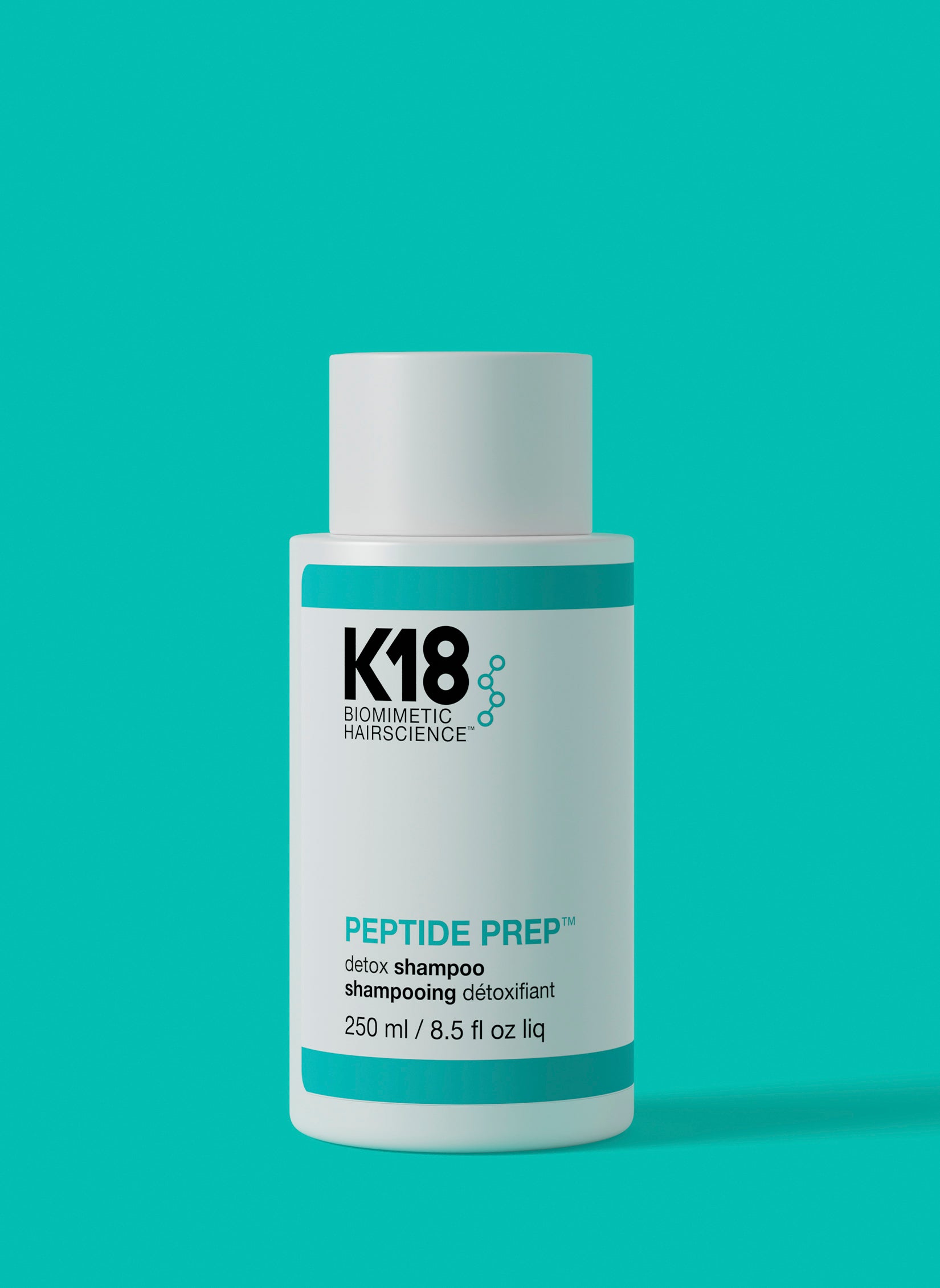 Shampoo K18 Peptide Prep Detox Shampoo 250ml Limpieza Profunda Profesional