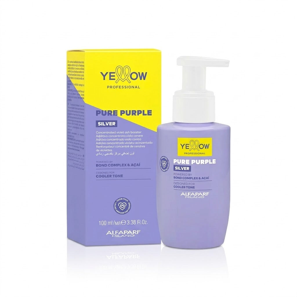Aditivo Yellow Silver Pure Purple – Matizador Rubios 100ml