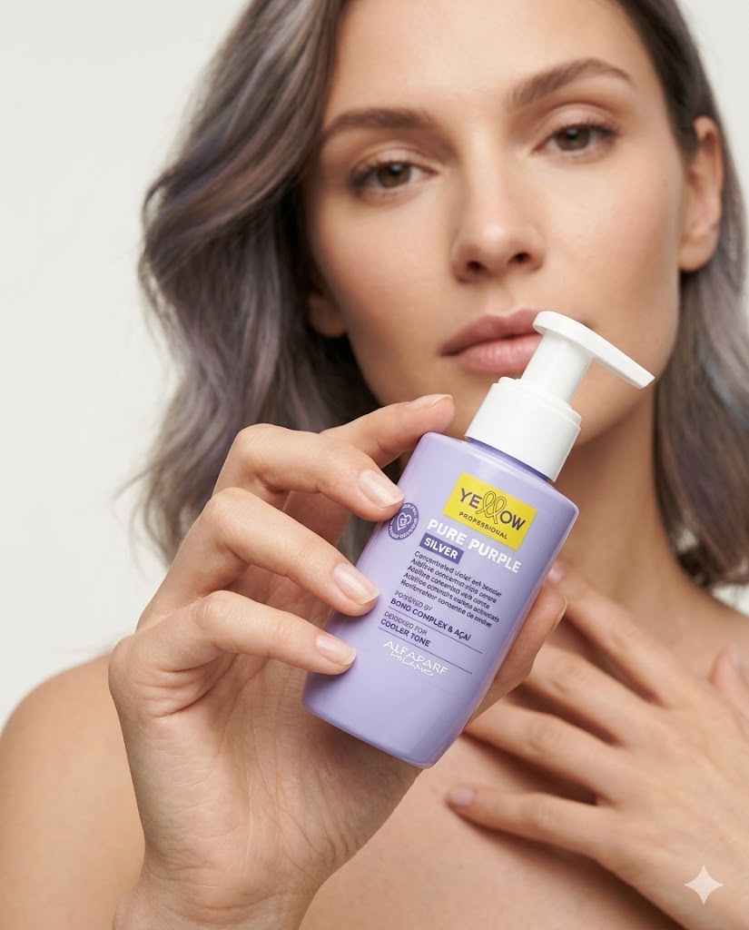 Aditivo Yellow Silver Pure Purple – Matizador Rubios 100ml