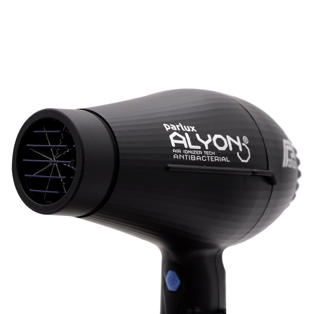 Secadora Parlux Alyon Black Profesional Salón Iónica 2250W Air Ionizer