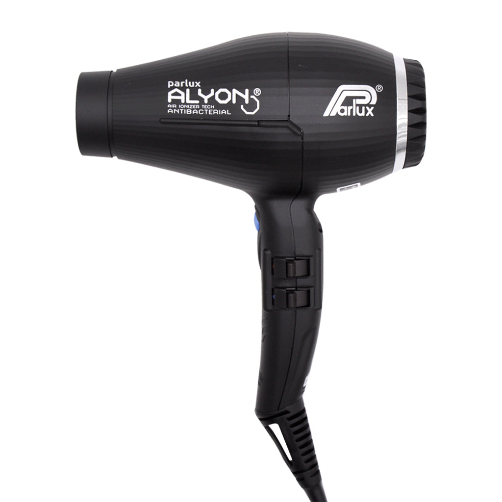 Secadora Parlux Alyon Black Profesional Salón Iónica 2250W Air Ionizer