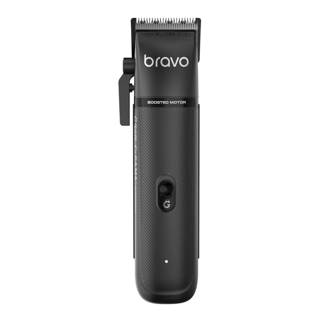GAMA Clipper Gear Bravo máquina cortapelo profesional para barbería con cuchillas de acero inoxidable