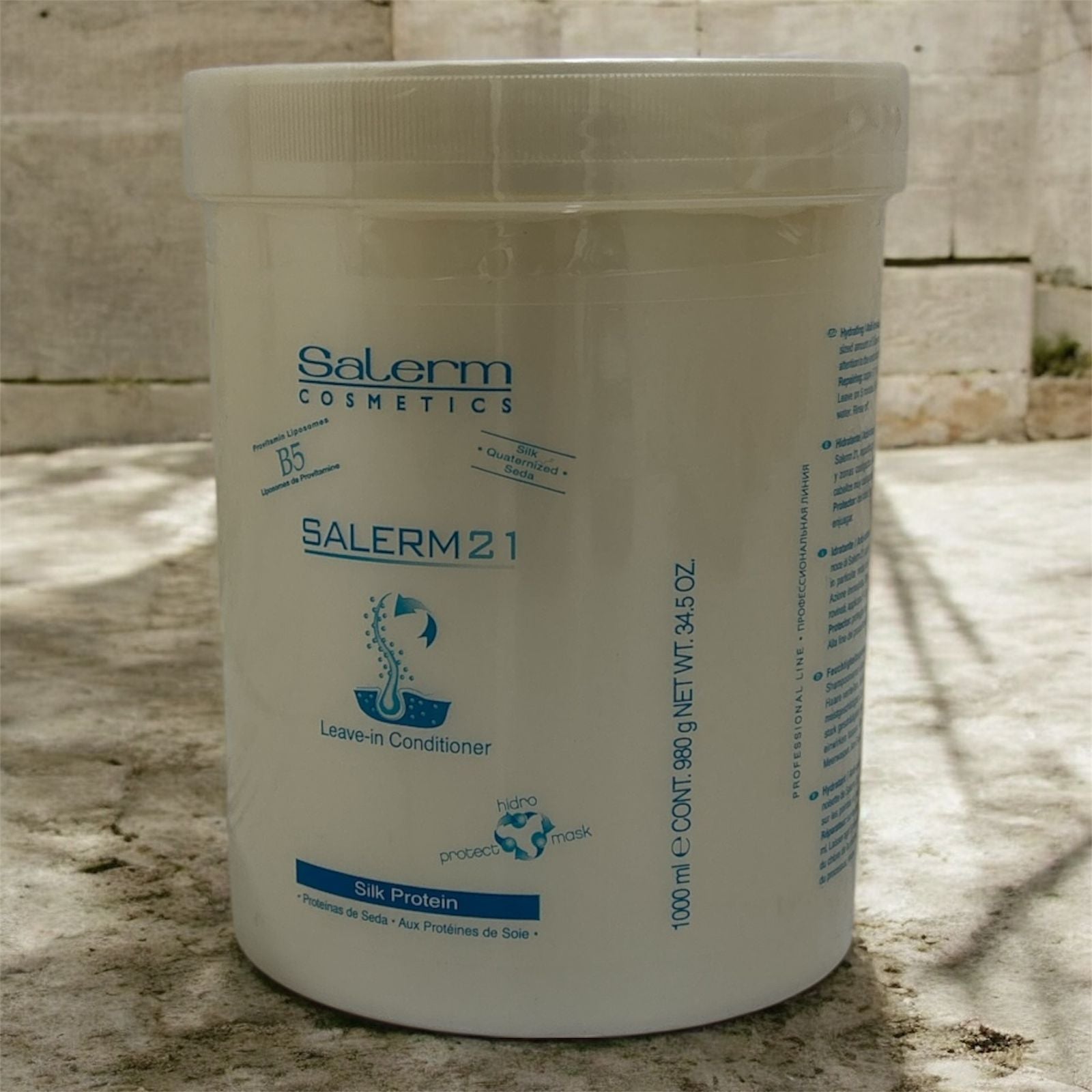 Salerm 21 tratamiento capilar profesional 1000ml para reparar cabello dañado