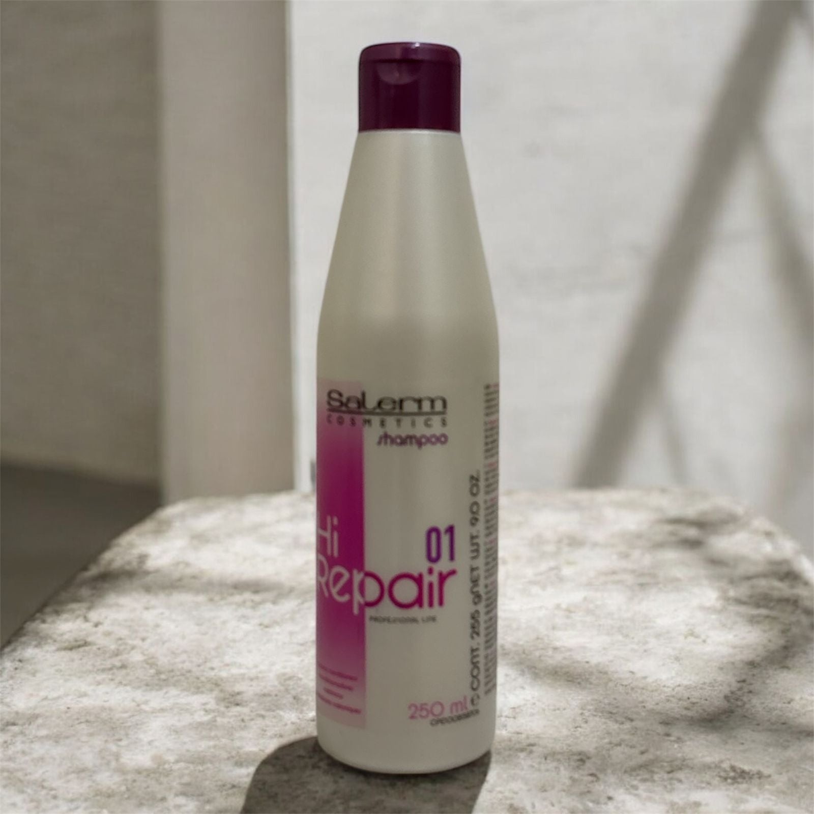 Salerm Hi Repair Shampoo 250ml para cabello dañado y quebradizo