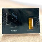 Aceite Reparador SOS Emergency Oil Semi Di Lino Alfaparf Milano 6 ampollas de 13ml para cabello dañado
