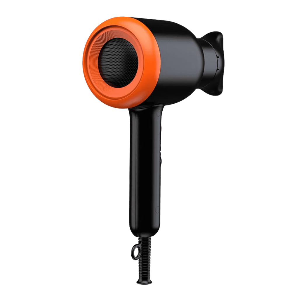 Secadora GBS Blow GAMA profesional color negro con tecnología iónica para salones de belleza