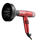 Secadora GAMA iQ Lite Red profesional ultra ligera color rojo para estilistas y salones de belleza