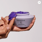 Masque Ultra Violet Kérastase 200ml mascarilla violeta para cabello rubio decolorado