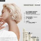 Shampoo Kérastase Densifique Bain Densité 250ml para cabello fino y sin volumen