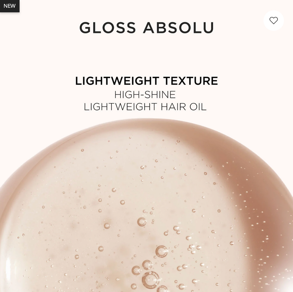 Aceite Capilar Kérastase Gloss Absolu Glaze Drops 45ml para brillo intenso y efecto espejo en cabello profesional