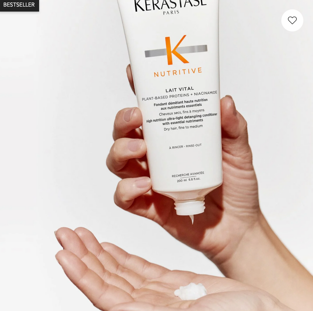 Acondicionador Kérastase Nutritive Lait Vital 200ml para cabello seco y dañado