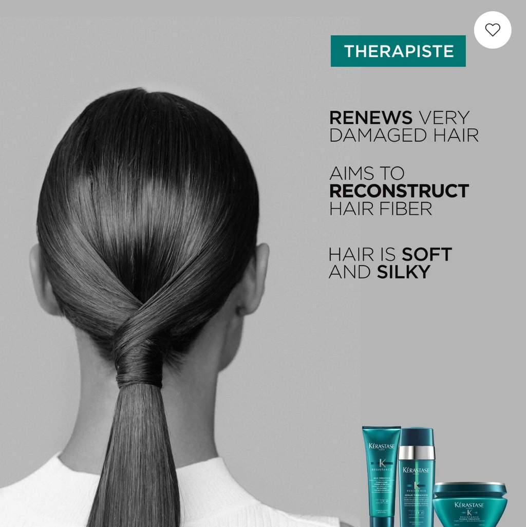 Shampoo Kérastase Résistance Bain Thérapiste 250ml para cabello dañado disponible en Esthy Beauty México