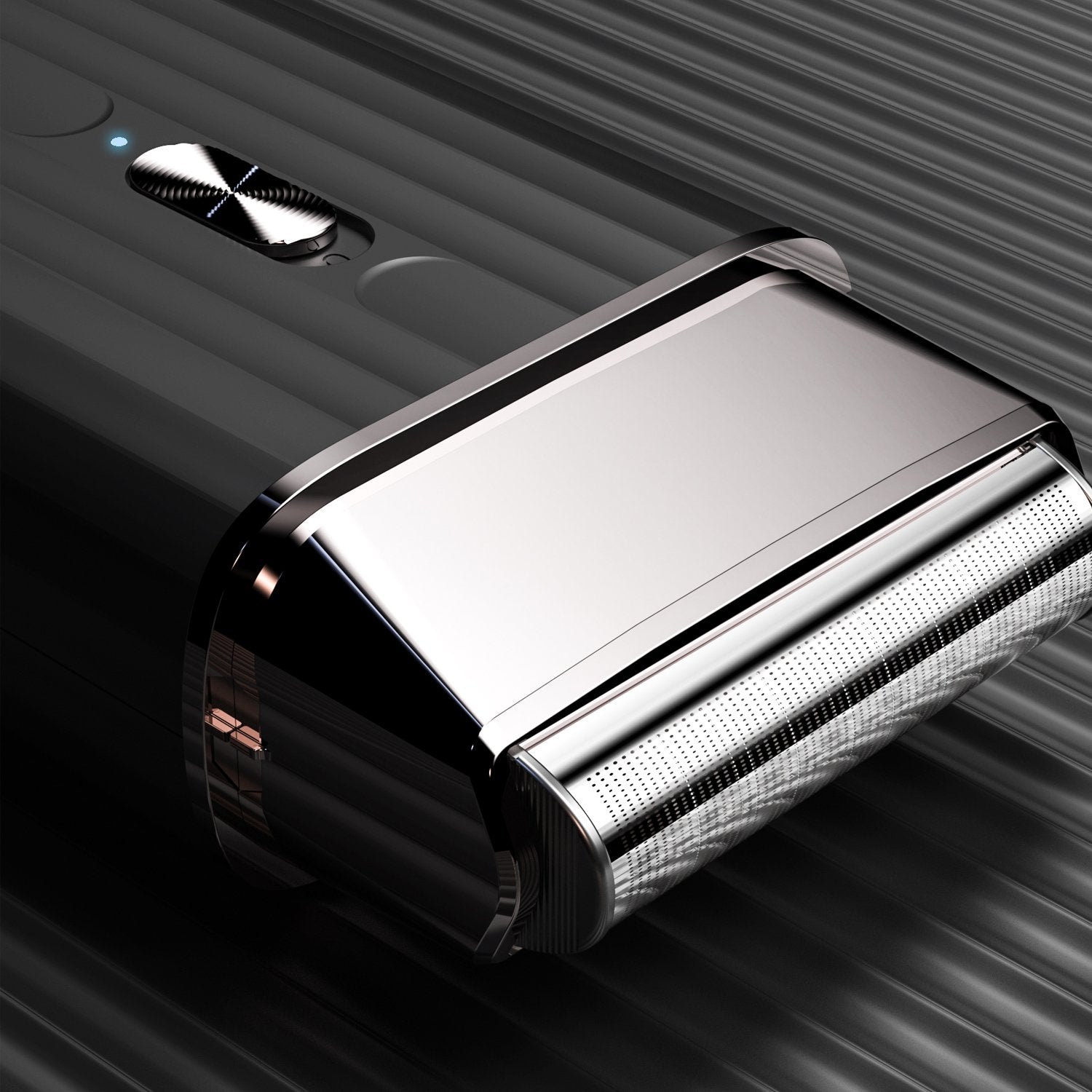 Rasuradora JRL Onyx Single Foil Pro Shaver Profesional Barber Negra