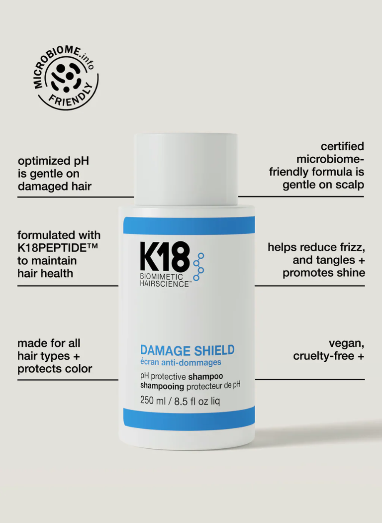 Shampoo K18 Damage Shield pH Protective Shampoo 250ml Color Safe Profesional
