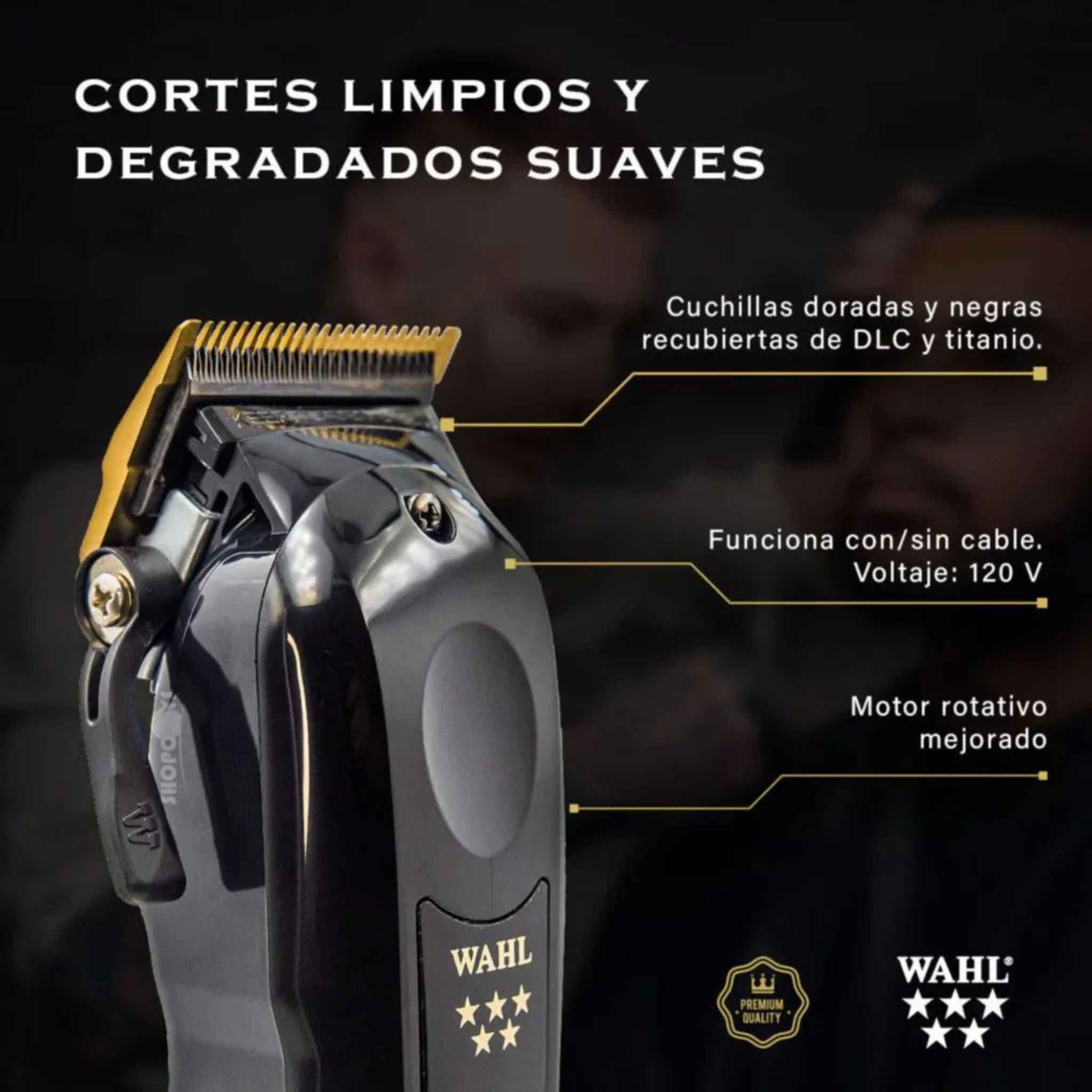 WAHL Barber Combo Cordless - Kit Profesional Inalámbrico – esthy