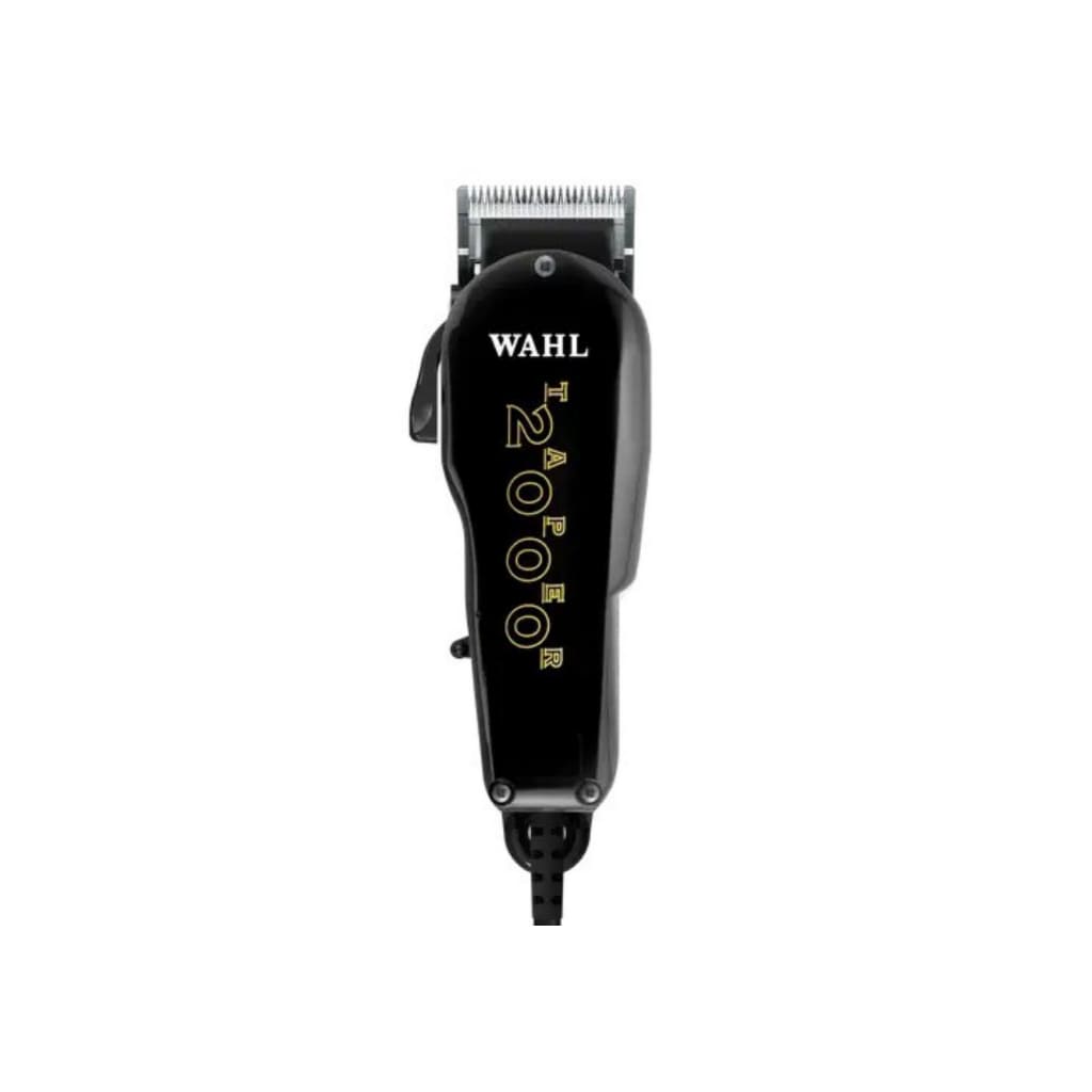 Cortadora Wahl Taper 2000 Black Blstr profesional para barbería con cuchillas autoafilables