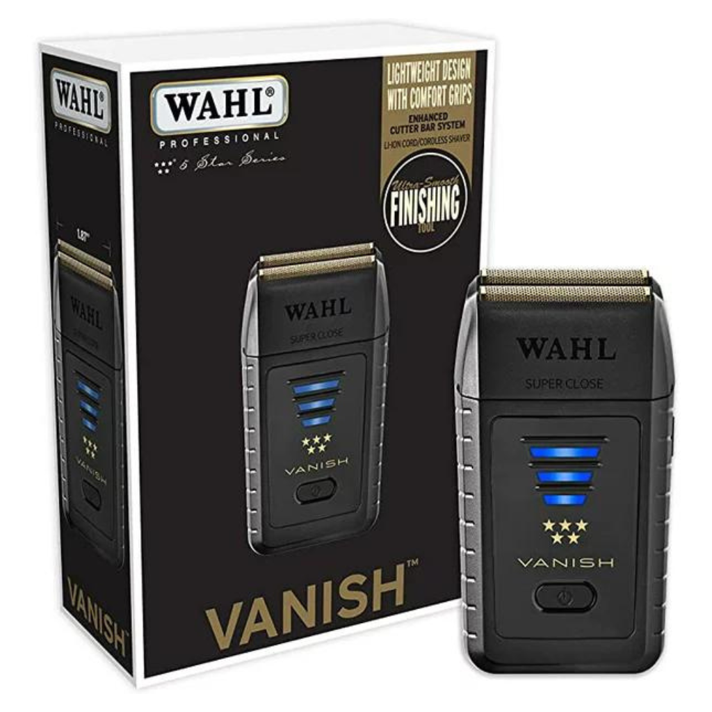 Rasuradora profesional Wahl Vanish Shaver 08173-700 con batería de litio para barberos