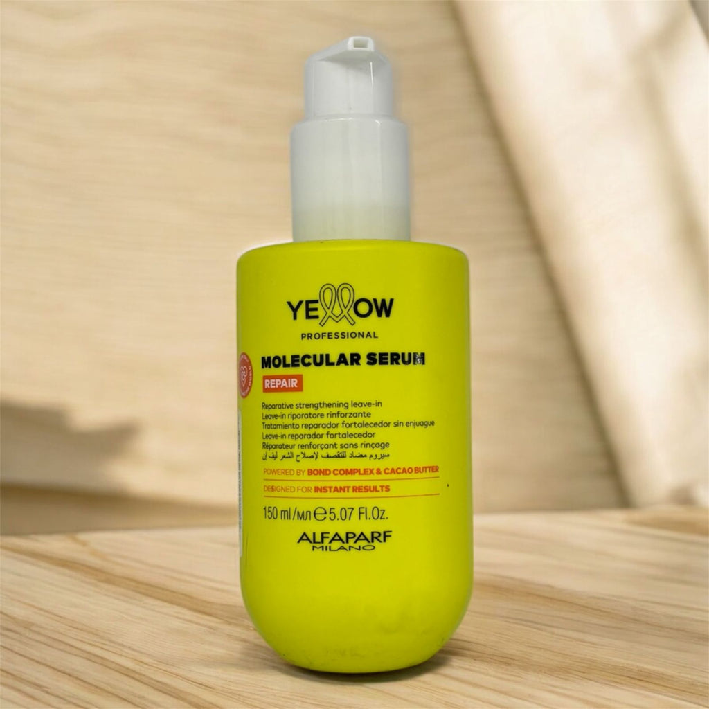 YE Repair Molecular Serum 150ml Yellow - Tratamiento reparador molecular para cabello dañado profesional