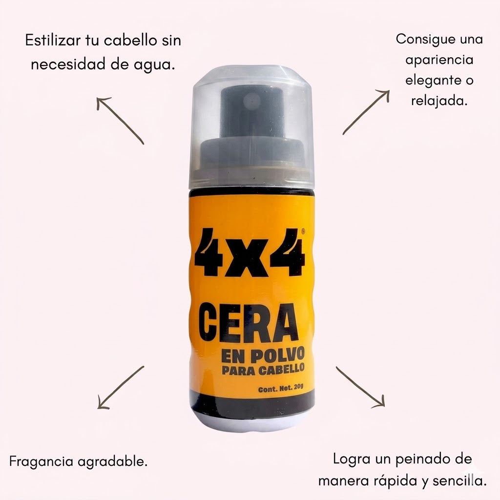 CERA EN POLVO 4X4 20grs