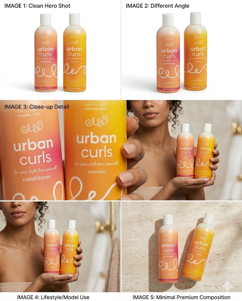URBAN CURLS DÚO ESENCIAL PARA RIZOS (SHAMPOO 360 ML + ACONDICIONADOR 360 ML)