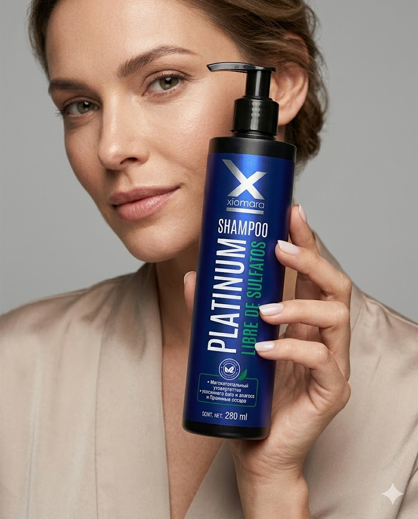 Xiomara SHAMPOO PLATINUM LIBRE DE SULFATOS 250ML